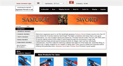 Desktop Screenshot of japanese-sword.co.uk